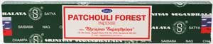 Patchouli Forest Saytya Incense Sticks 15 grams - ISSSPA15