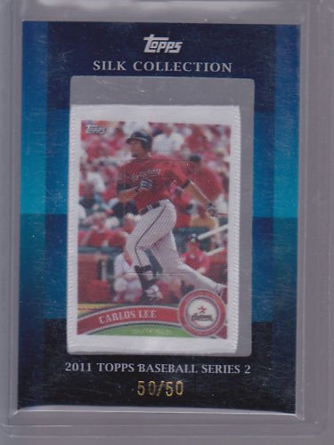 1/1? 2011 Topps 2 Silk Carlos LEE Last print #50/50