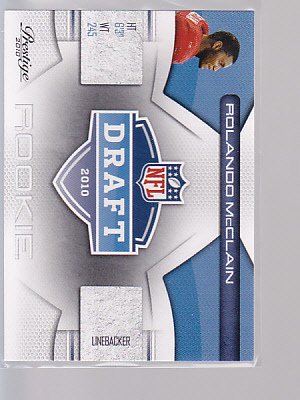 2010 Prestige ROLANDO McCLAIN RC Raiders #10 ---stk505