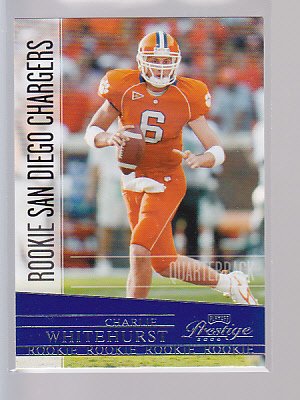 CHARLIE WHITEHURST 2006 Playoff Prestige Rookie RC #171 ---stk504