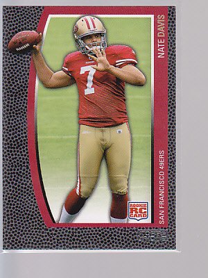 2009 Topps Unique RC #169 Nate Davis 49ers ---stk495
