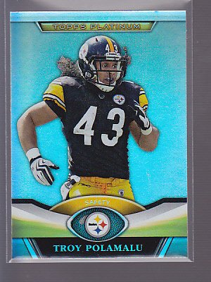 2011 Topps Platinum #3 Troy Polamalu Steelers NFL *stk0482