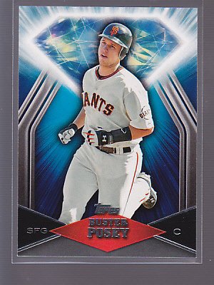 BUSTER POSEY 2011 TOPPS BLUE DIAMOND (GIANTS) *stk0455