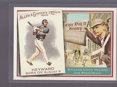 Topps Gypsy Queen Jason Heyward THD7 Atlanta *stk0439