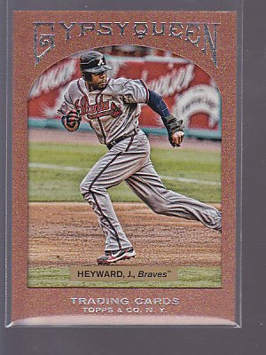 2011 Gypsy Queen /999 Frame 10 Jason Heyward Atlanta *stk0438