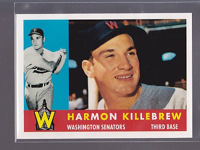 2011 Topps 60 Years of Topps #68 HARMON KILLEBREW SENATORS