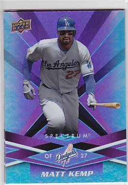 2009 Upper Deck Spectrum MATT KEMP #52 *stk0204