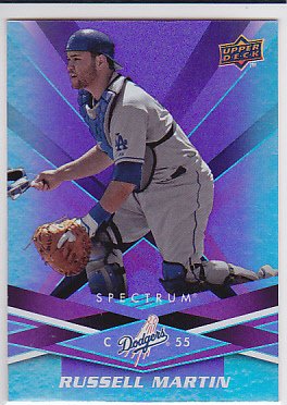 2009 Upper Deck Spectrum RUSSELL MARTIN #51 *stk0203