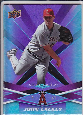 2009 Upper Deck Spectrum JOHN LACKEY #49 *stk0202