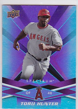 2009 Upper Deck Spectrum TORII HUNTER #48 *stk0200
