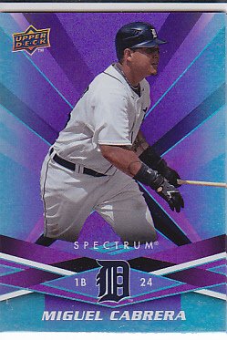 2009 Upper Deck Spectrum MIGUEL CABRERA #35 *stk0196