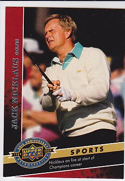 2009 UD 20th Anniversary JACK NICKLAUS #185 *stk0171