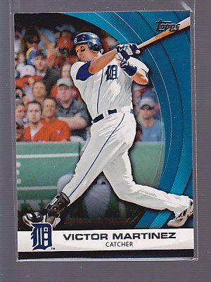 2011 TOPPS 2 BLUE SAPPHIRE Victor Martinez WHP26 *stk0147