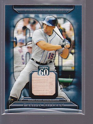 HOT 2011 Topps 60 bat Carlos BELTRAN *stk0145