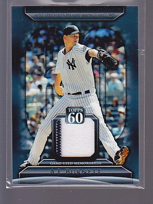 HOT 2011 Topps 60 Relic A.J. Burnett NY Yankees *stk0144