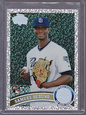 2011 Topps Diamond 412 Samuel Deduno *stk0139