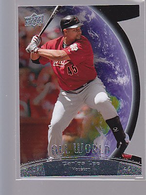 2009 UD Series 1 All World Die-Cut #3 Carlos Lee Astros ----*bb00 68