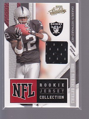 DARRIUS HEYWARD-BEY 2009 Absolute RC Premiere Materials RC Collection Jersey