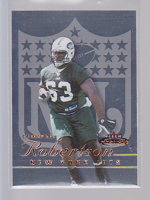 DEWAYNE ROBERTSON 2003 MYSTIQUE RC #/699 (STKft59)