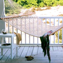 Pawleys Island Presidential Cotton Rope Hammock