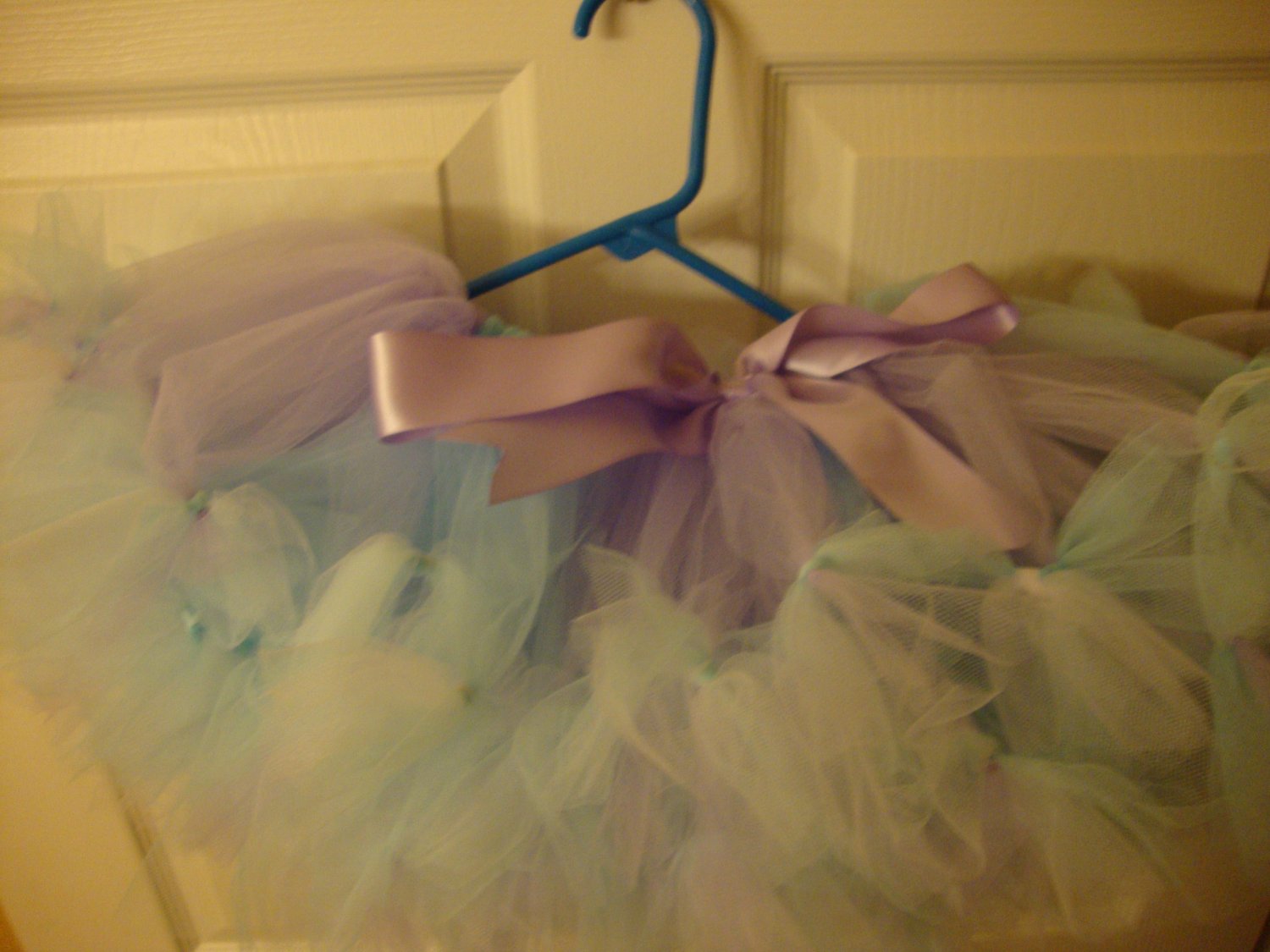 Aqua/lavender petti tutu