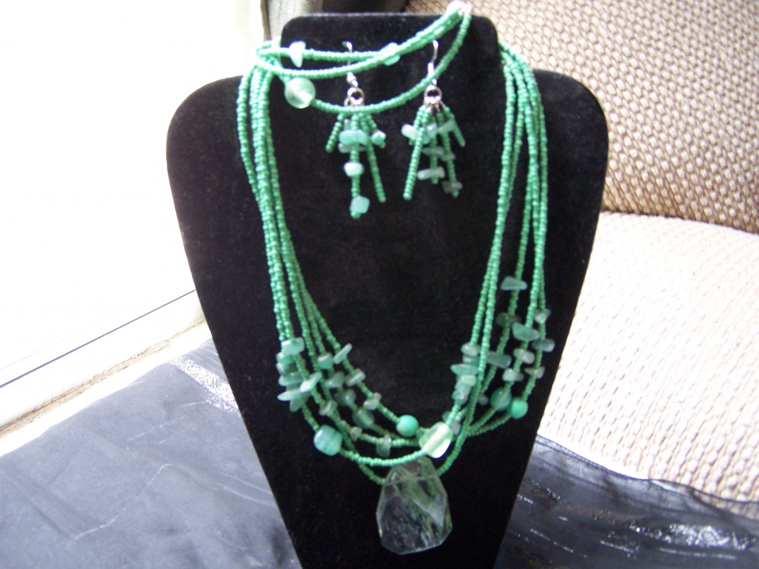 5 Strand Light Green Set