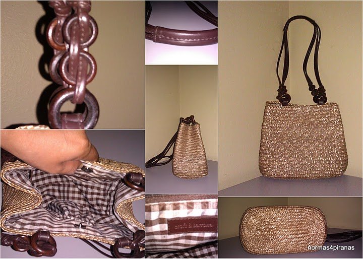 Croft & Barrow Straw shoulderbag