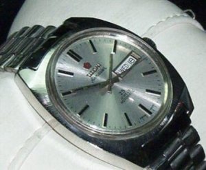 MEN TITONI AIRMASTER 25J ROTOMATIC NEAR MINT WORK S/S EXTREMLY RARE