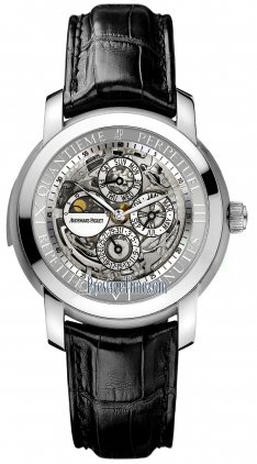 Audemars Piguet: Jules Audemars Skeleton Minute Repeater Perpetual Calendar