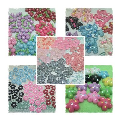 Free Shipping - 60 pcs Kawaii Cabochon