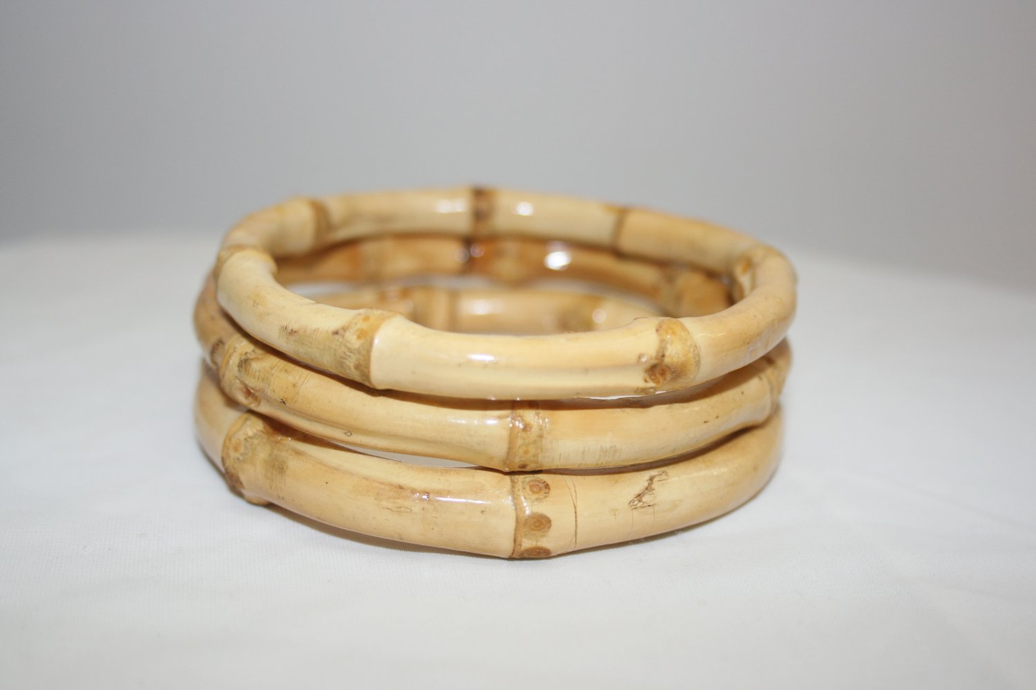 v i n t a g e Bamboo Bracelets Set of Three