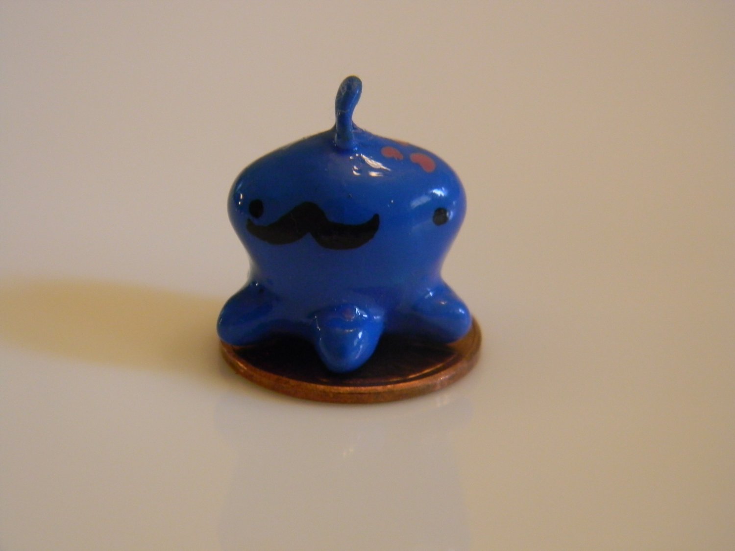 Moustache Octopus Charm