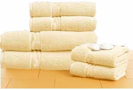 Egyptian Cotton 720 GSM 6 pcs Towel Set Ivory