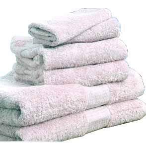 Egyptian Cotton 720 GSM 6 pcs Towel Set White