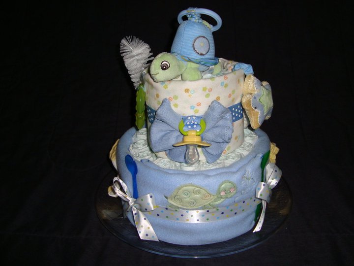 Timmy Turtle Diaper Cake
