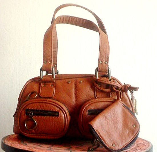 Betty Satchel with Matching Coin Purse FREE Shipping