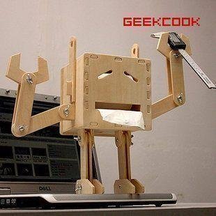 GEEKCOOk DIY tissue dispenser