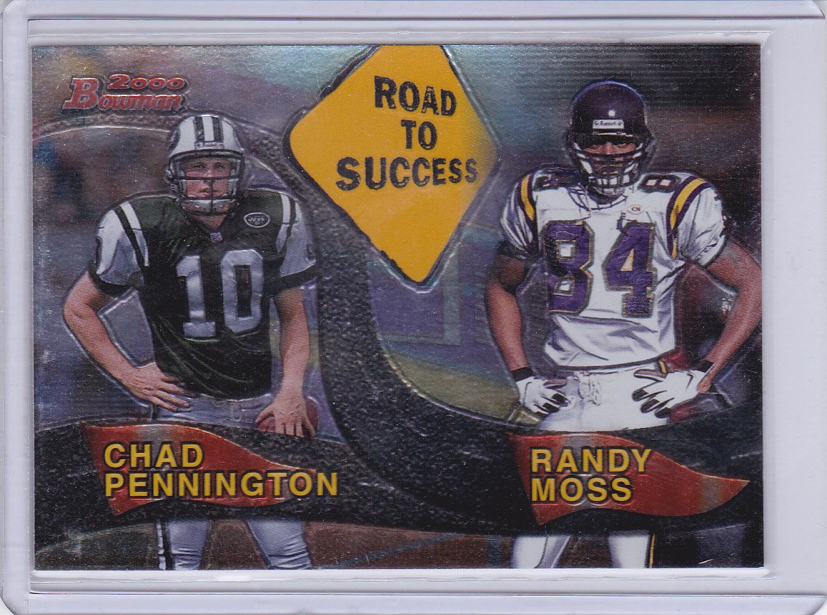 RANDY MOSS CHAD PENNINGTON 2000 BOWMAN ROAD TO SUCCESS