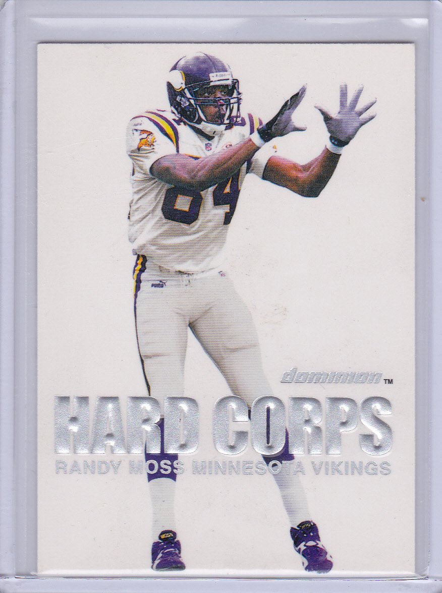 RANDY MOSS SKYBOX DOMINION HARD CORPS