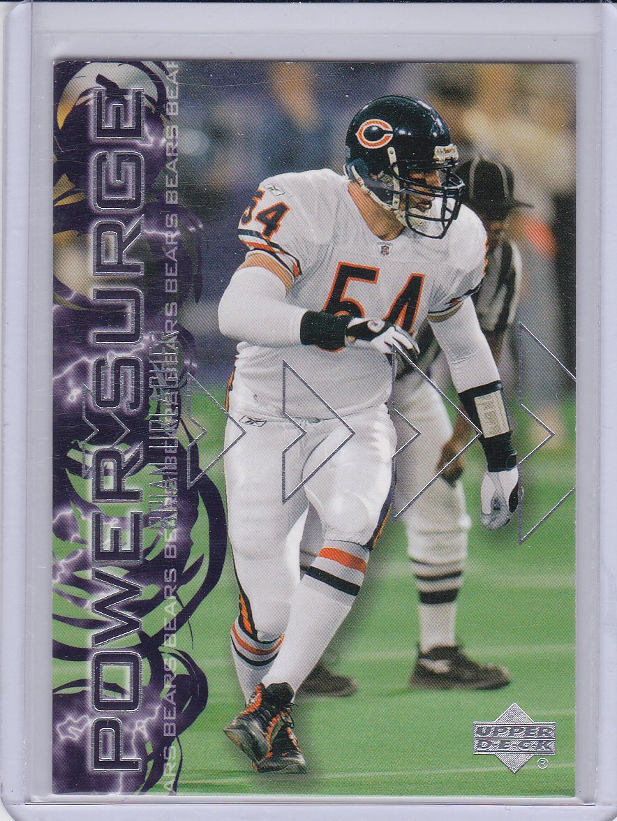BRIAN URLACHER 2003 UPPER DECK POWER SURGE