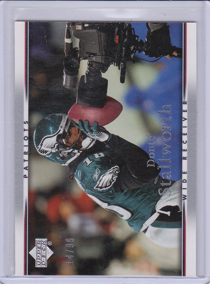 DONTE STALLWORTH 2007 UPPER DECK SILVER #/99