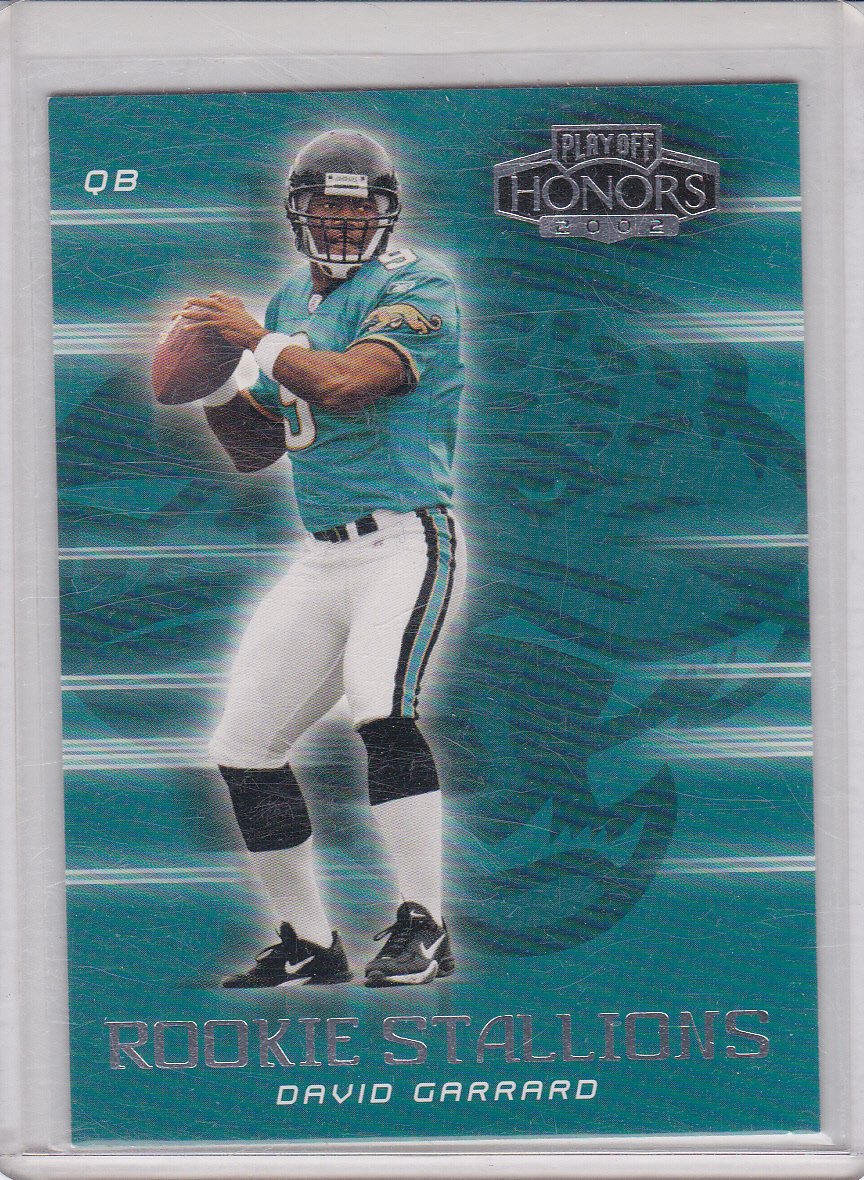 DAVID GERRARD 2002 PLAYOFF HONORS ROOKIE STALLIONS