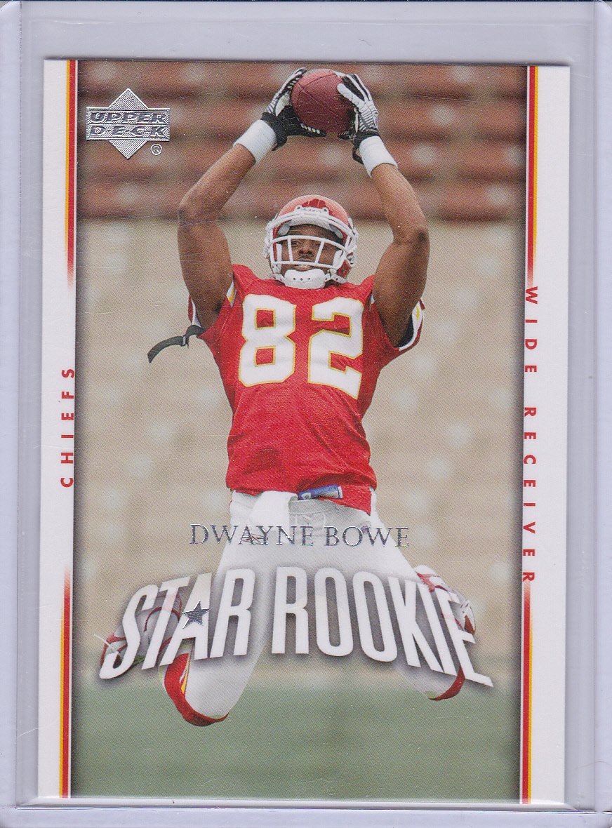 DWAYNE BOWE 2007 UPPER DECK ROOKIE
