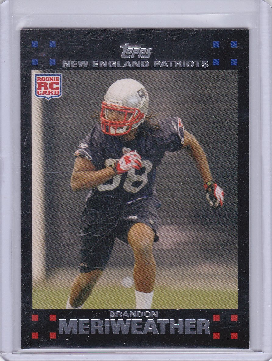 BRANDON MERRIWEATHER 2007 TOPPS ROOKIE