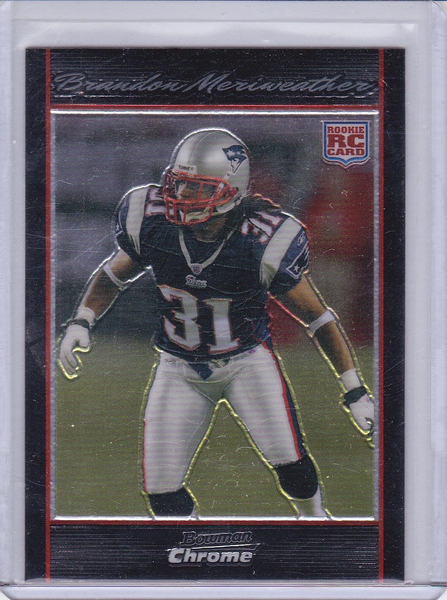 BRANDON MERRIWEATHER 2007 BOWMAN ROOKIE