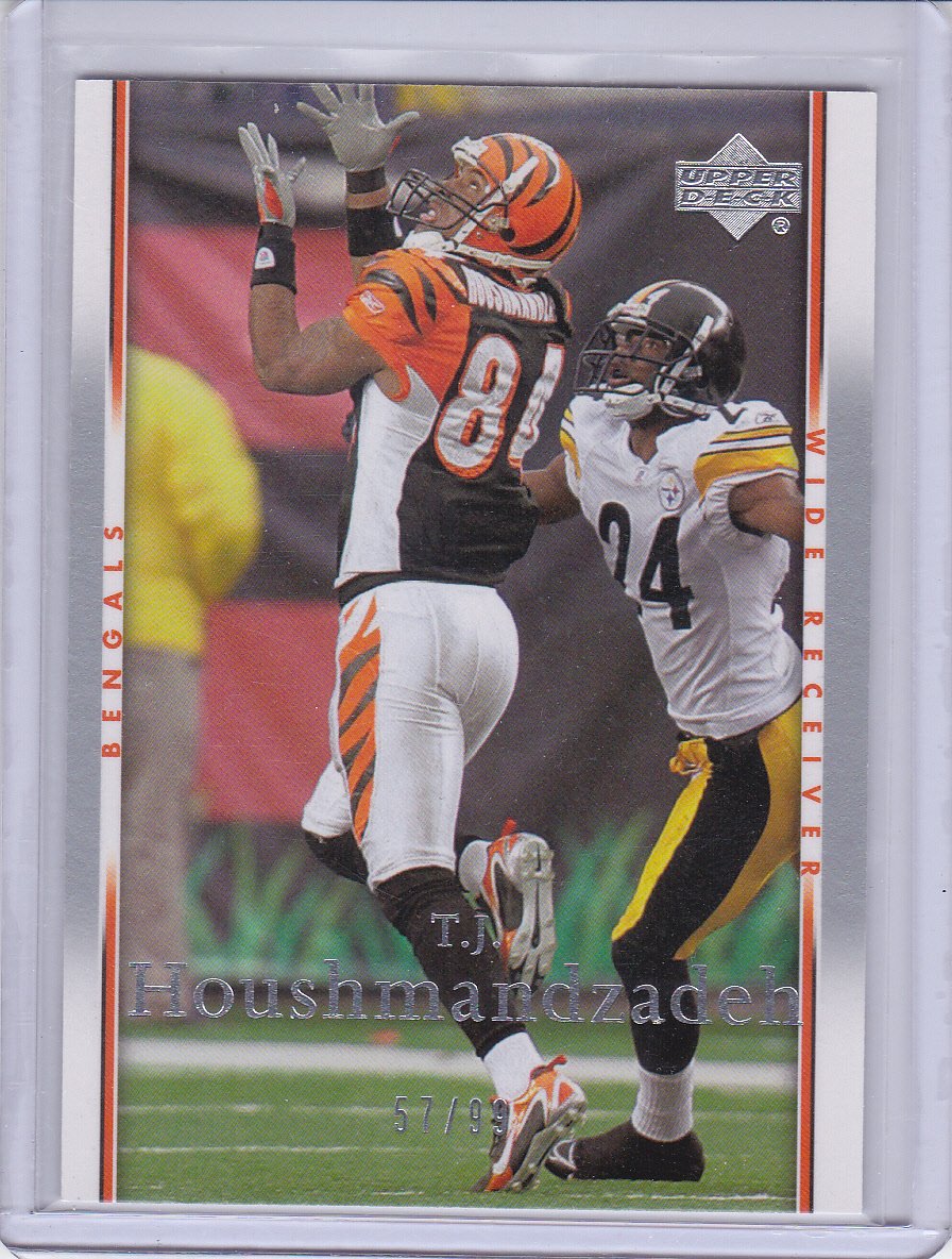 TJ HOUSHMANDZADEH 2007 UPPER DECK SILVER #/99
