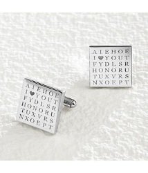 i ♥ you word search cuff links