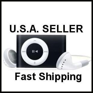 Black Mini Clip Mp3 Player Support 8 GB Micro SD Card