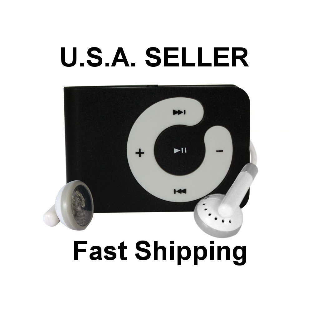 Mini Clip Mp3 Player Support 8 GB Micro SD Card