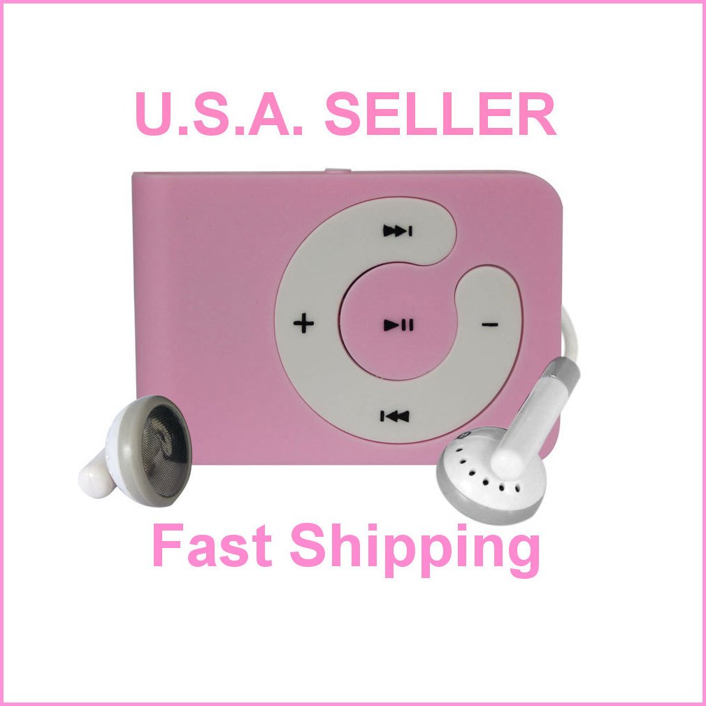 Mini Clip Mp3 Player Support 8 GB Micro SD Card
